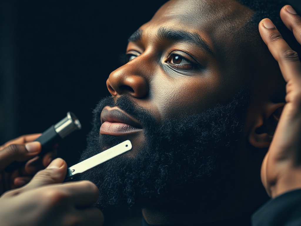 Beard styling