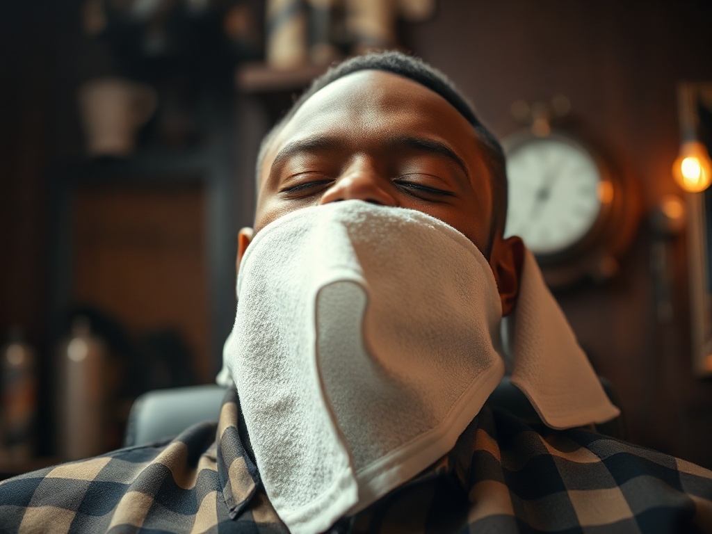 Hot towel shave
